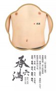艾艾贴承满穴位置图片|理气化滞，降逆止呕