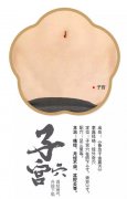 艾艾贴子宫穴位置图片|调经理气，升提下陷